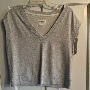 Abercrombie & Fitch Soft Collection Gray Vest